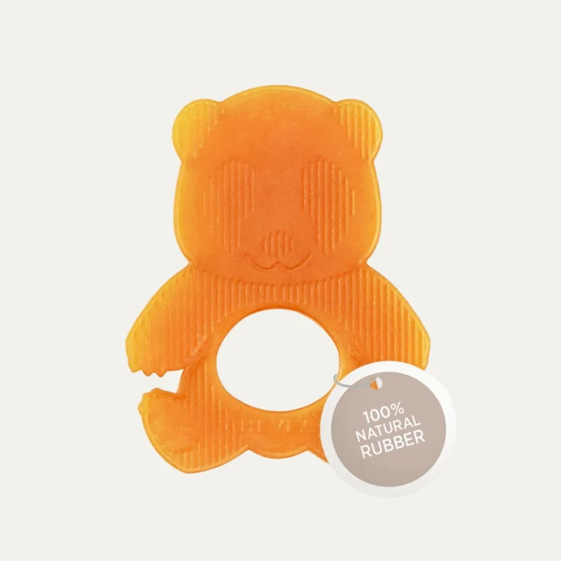 Natural Rubber Panda Baby Teether (4+ Months)