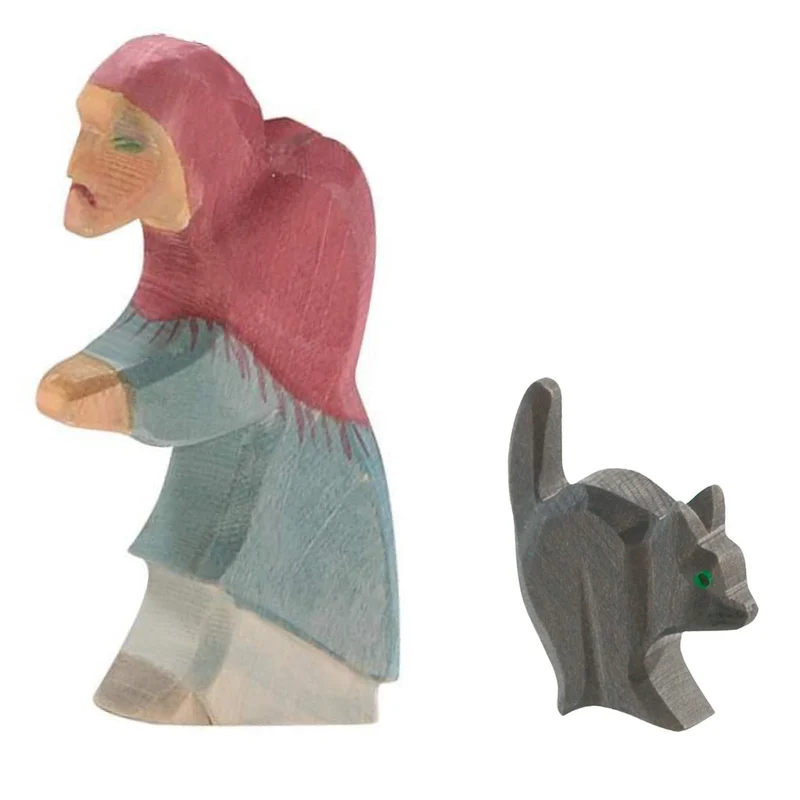 Ostheimer - stor heks med kat