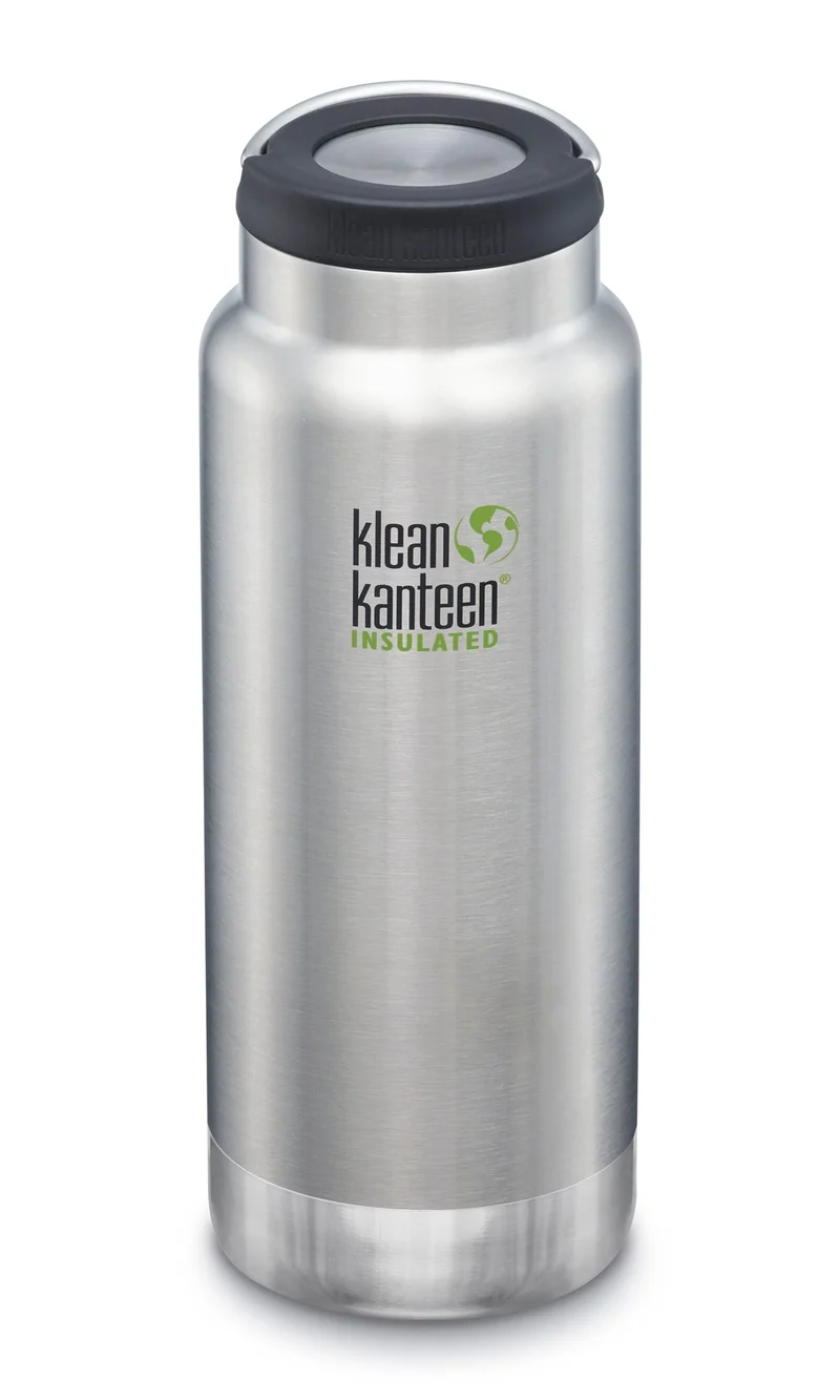 Klean Kanteen - TKWIDE- termoflaske 946 ml. - skruelåg - stål