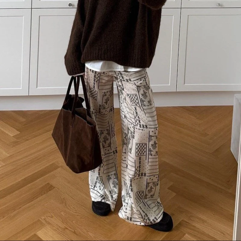 Noella - N-Kameron Pants 15160002 - 1434 - Dolly Ivory Print