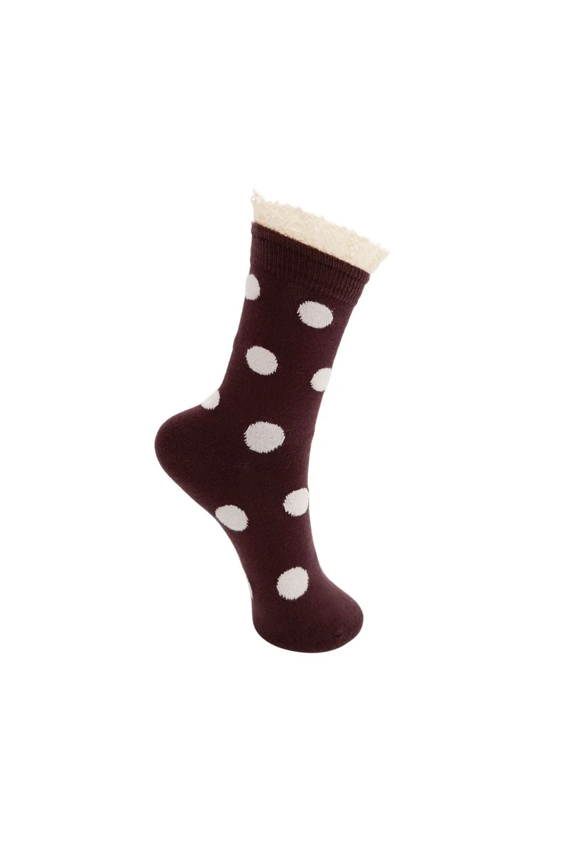 Black Colour - Bcayla Sock 8571 - Coffee