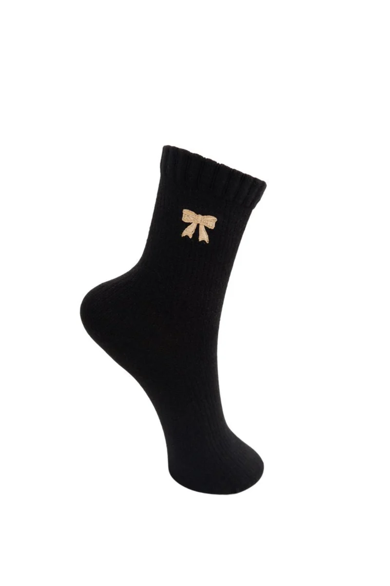 Black Colour - Bcrasmine Sock 8565 - Black