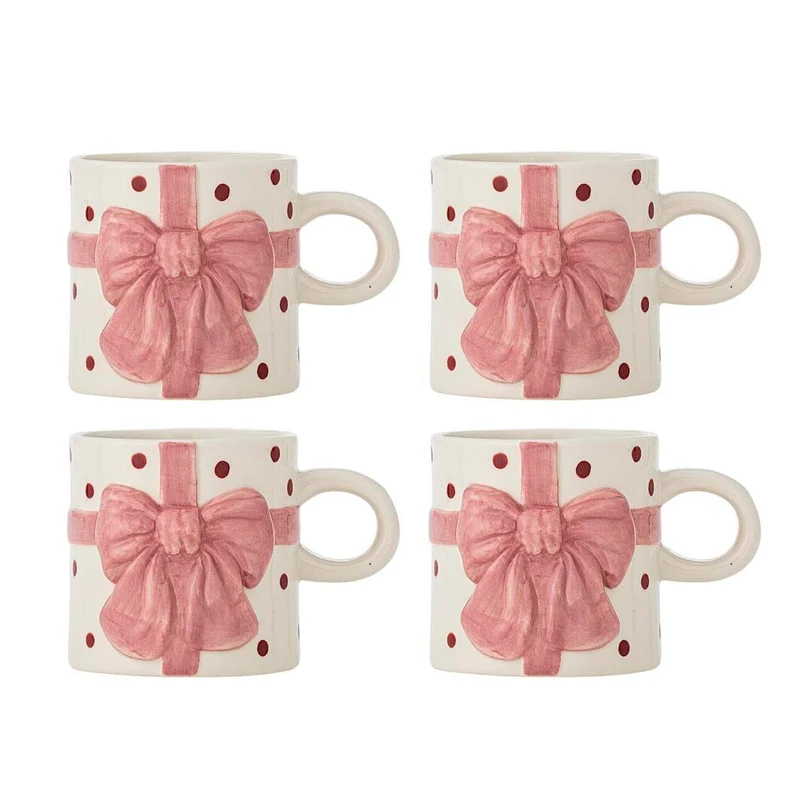 Bloomingville - Bowie Krus, Rosa, StentøJ 82072867 - Rose