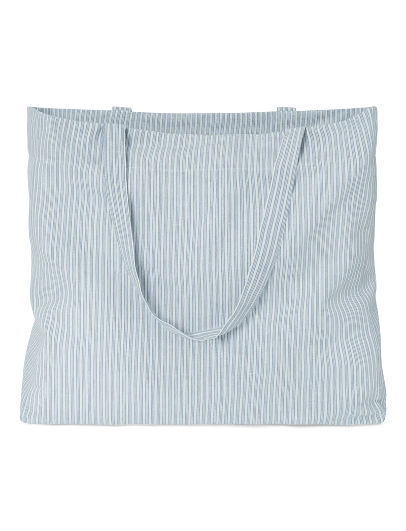 Studio Feder - stor taske - shopping bag - Beach Stripe