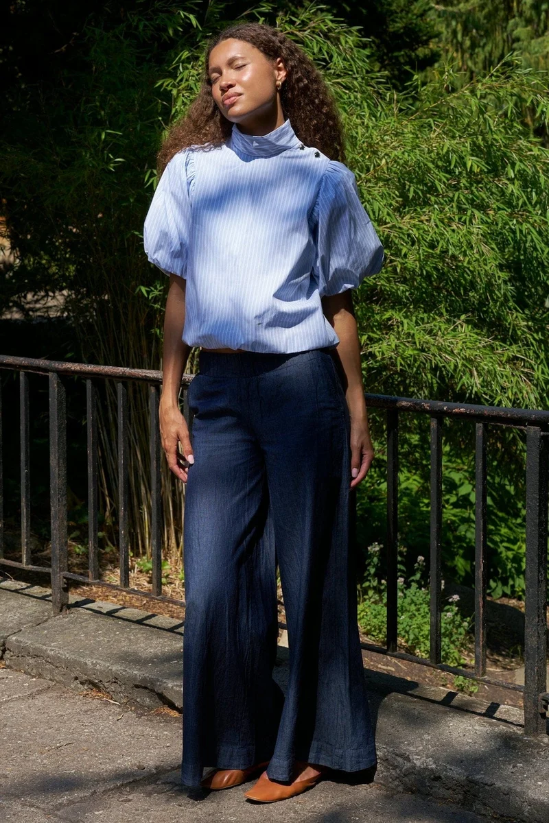 Neo Noir - Janel Denim Pants 169805 - 140 - Blue