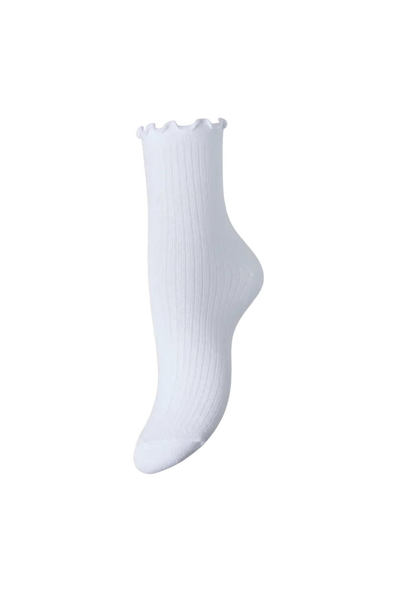 Pieces - Pcafia Socks - 4739047 Bright White