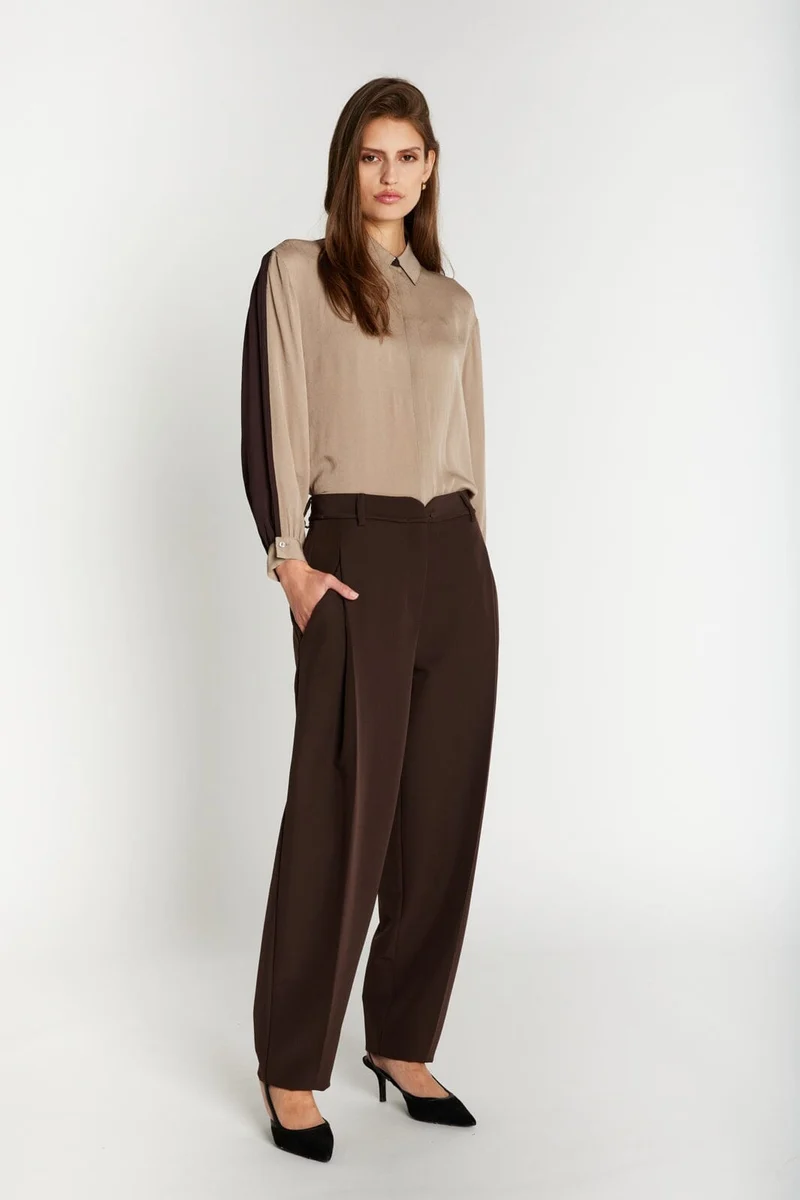 Bruuns Bazaar - Rubysusbbjonat Pants Bbw5203 - Dark Brown