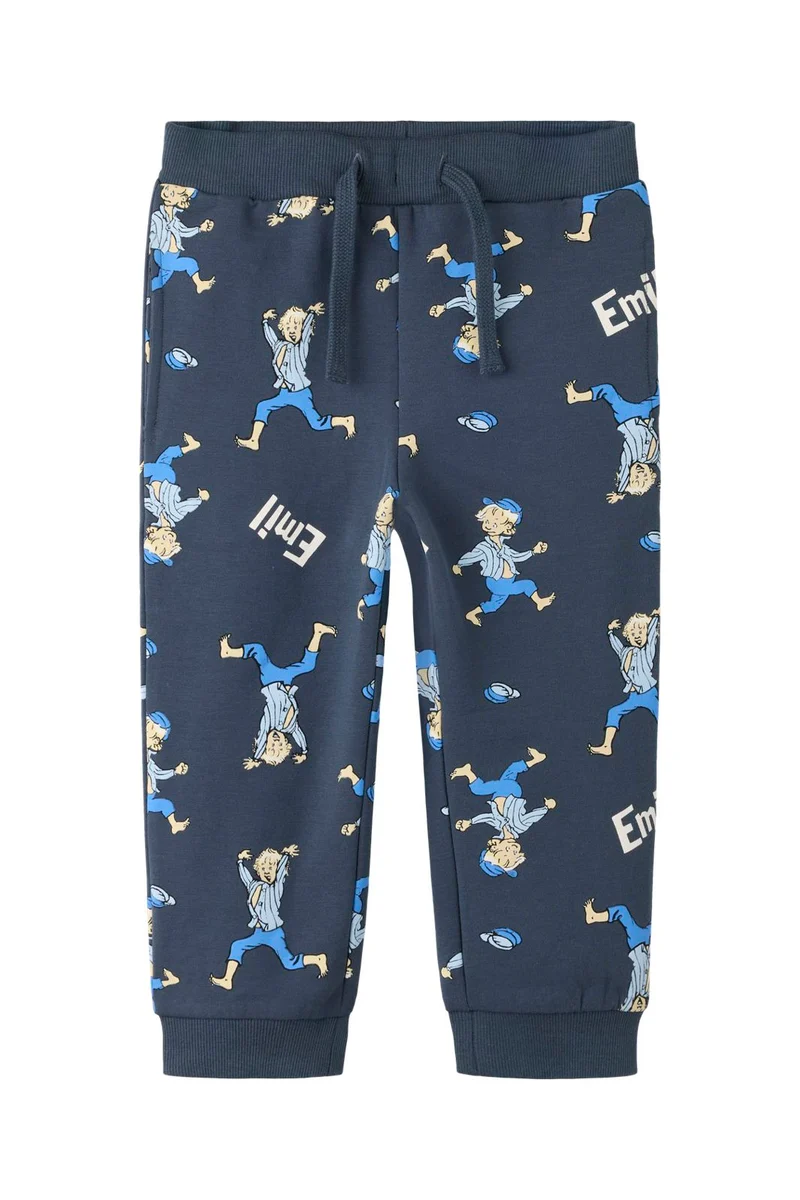 Name It - Nmmalfe Emil Nreg Swe Pants Sky - 5133572 Ombre Blue