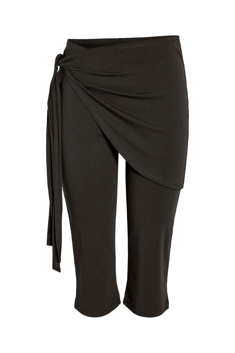 Noisy May - Nmella Capri Scarf Pant - 5257533 Black