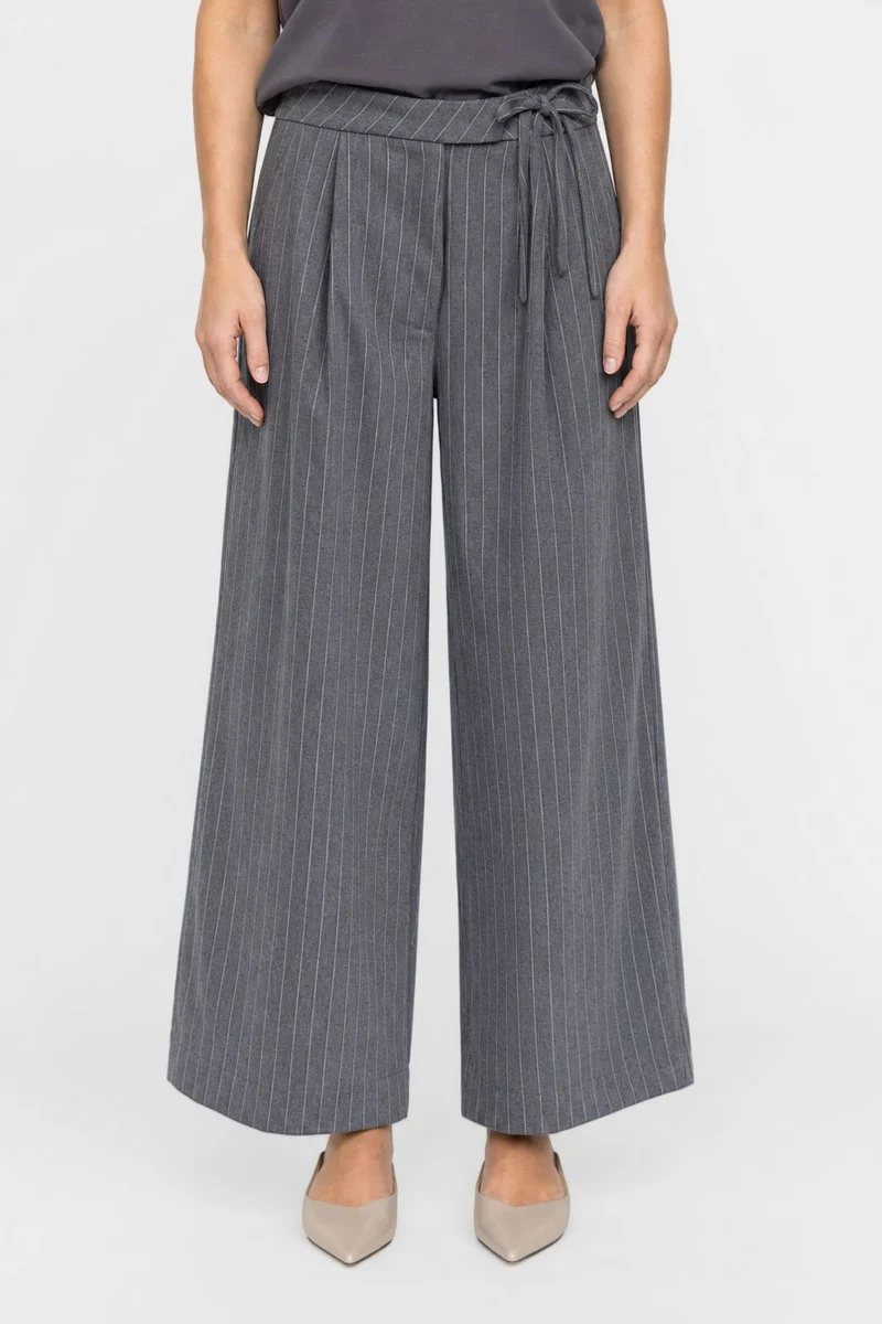 Dear Molly - Lise Pant Pants Ch165147c - Grey Stripe
