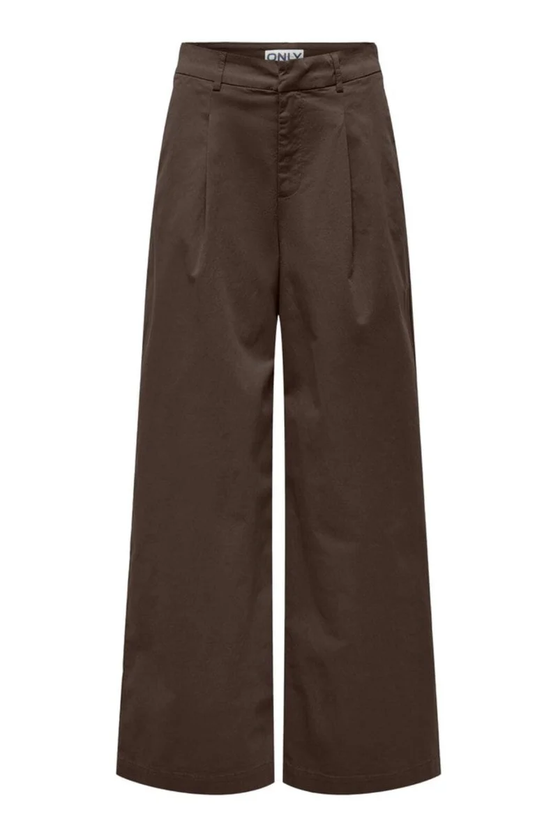 Only - Onlliana X Wide Pleat Pant Ox - 5164852 Delicioso