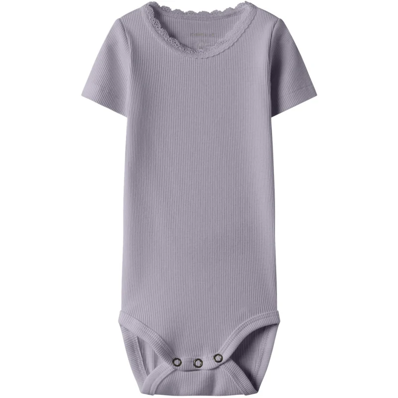Name It Lavender Gray Nbfkab Ss Body Noos