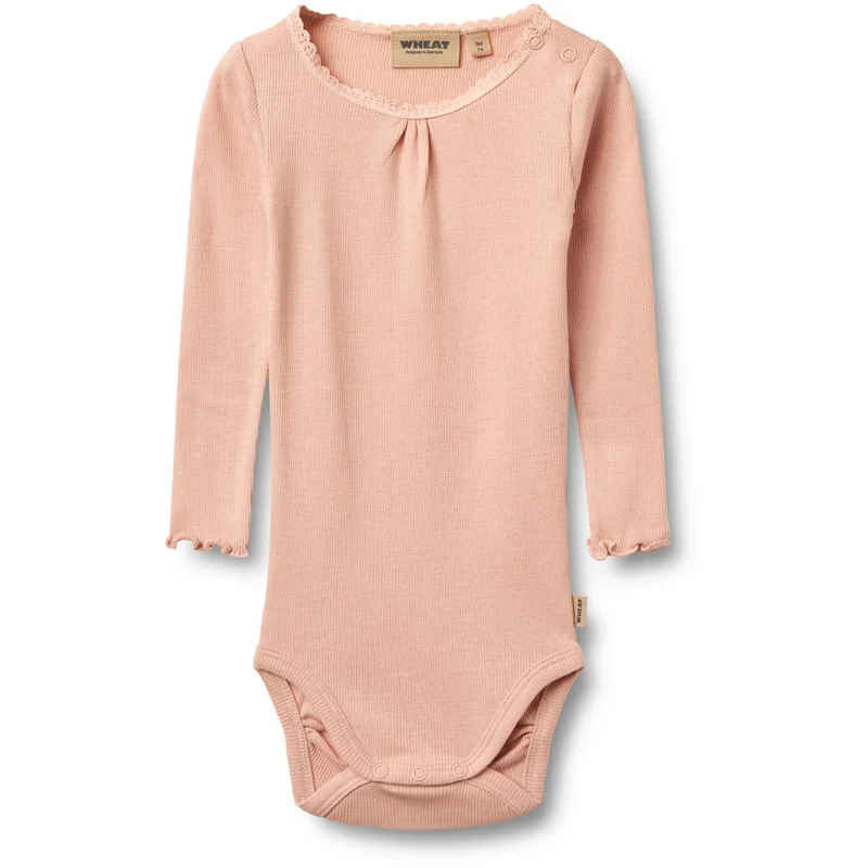 Wheat Rose Cloud Rib Body L/S Lotta