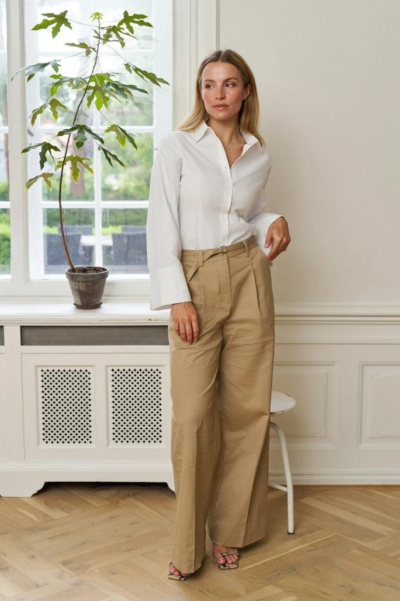 Neo Noir - Malba Solid Pants 168716 - 543 - Camel