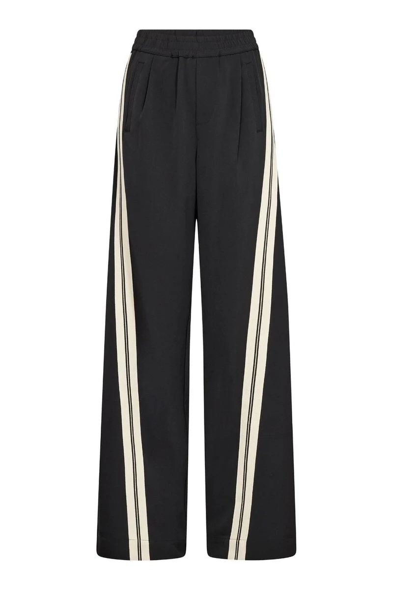 Co´Couture - Alinicc Double Panel Pant 500083 - 65001 - Black