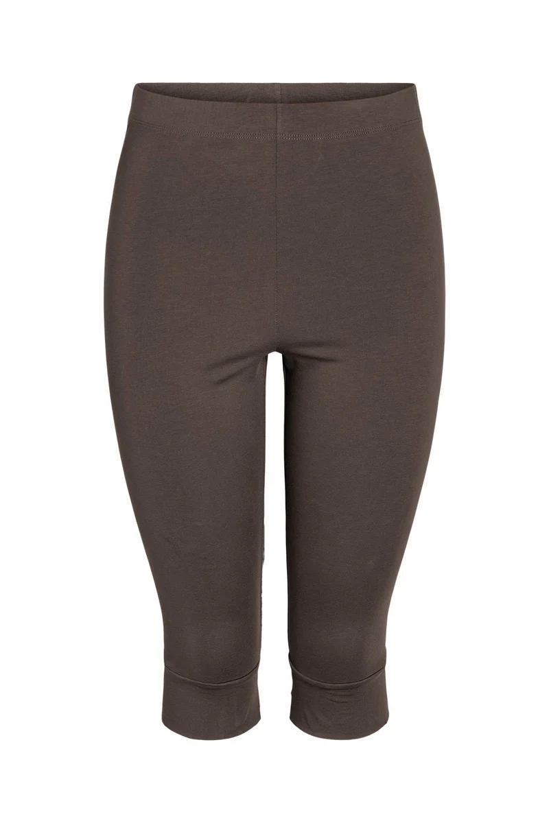 Noisy May - Nmella Capri Pant Tnt/18 - 5212122 Chocolate Brown