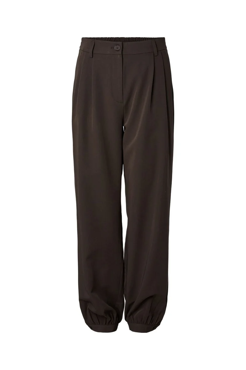 Pieces - Pcemy Balloon Pants W. Tie Detail - 5134694 Turkish Coffee