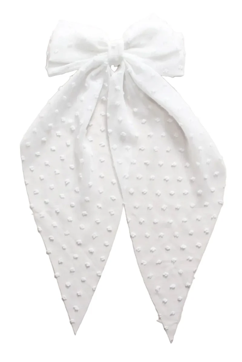 A-bee - Solange Hair Clip - White