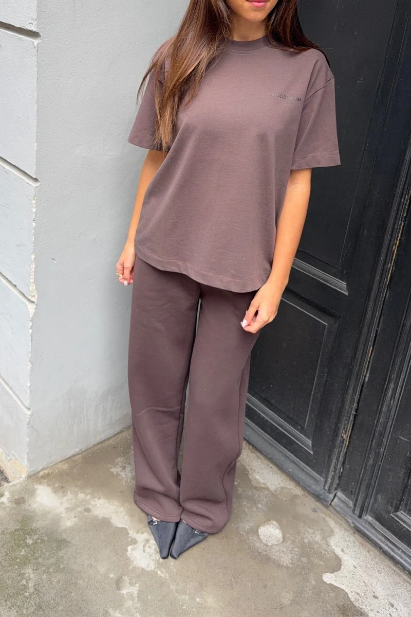 Modström - Tiamd Straight Pants 59813 - 5508 - Seal Brown
