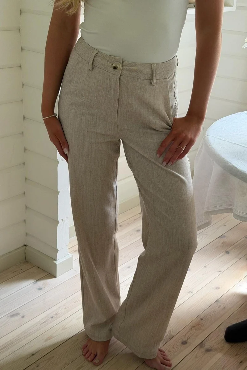 BYIC - Signatureic Pants A23778 - Beige