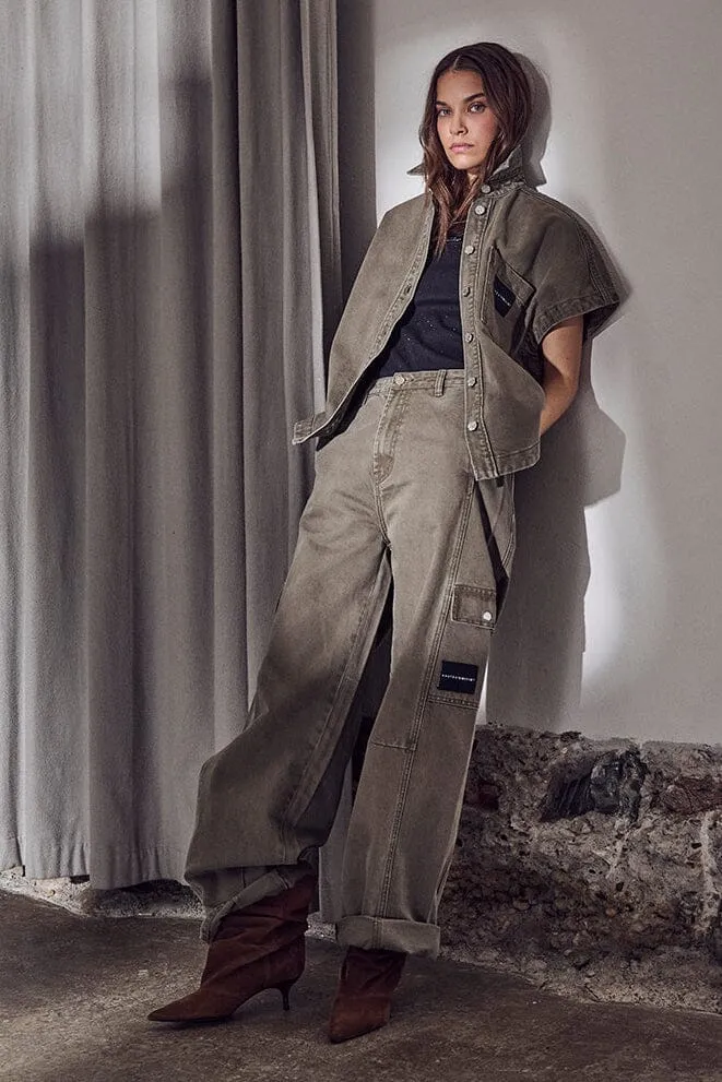Haute L'Amitié - Enigma Pocket Pant HL10672 - Mud