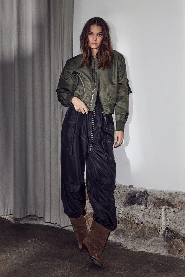 Haute L'Amitié - Cargo Zip Pocket Pant HL10654 - Black