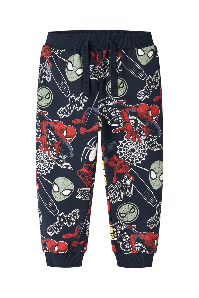Name It - Nmmjacco Spider Nreg Swe Pants Mar - 5043480 Navy Blazer