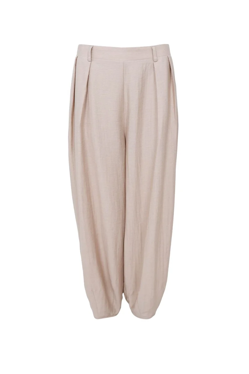 Black Colour - Bcabu Balloon Pant 41023 - Sand