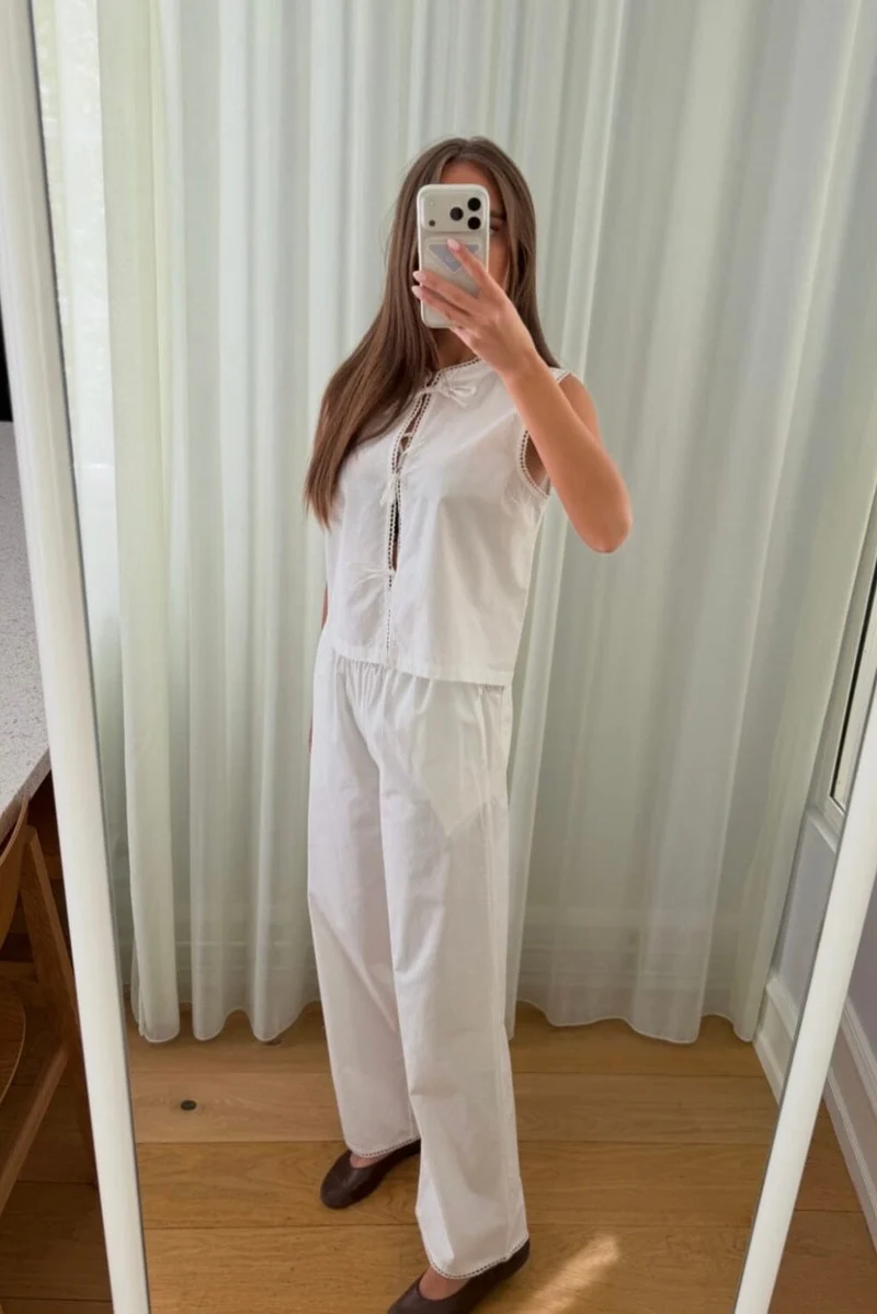 Modström - Tessamd Pants 59654 - 4 - Soft White