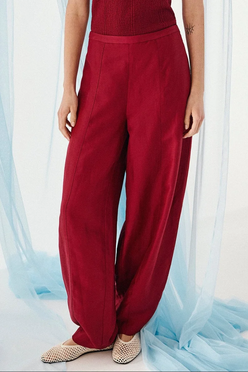 MSCH Copenhagen - Mschgraciela Franciska Pants 19803 - Rhubarb