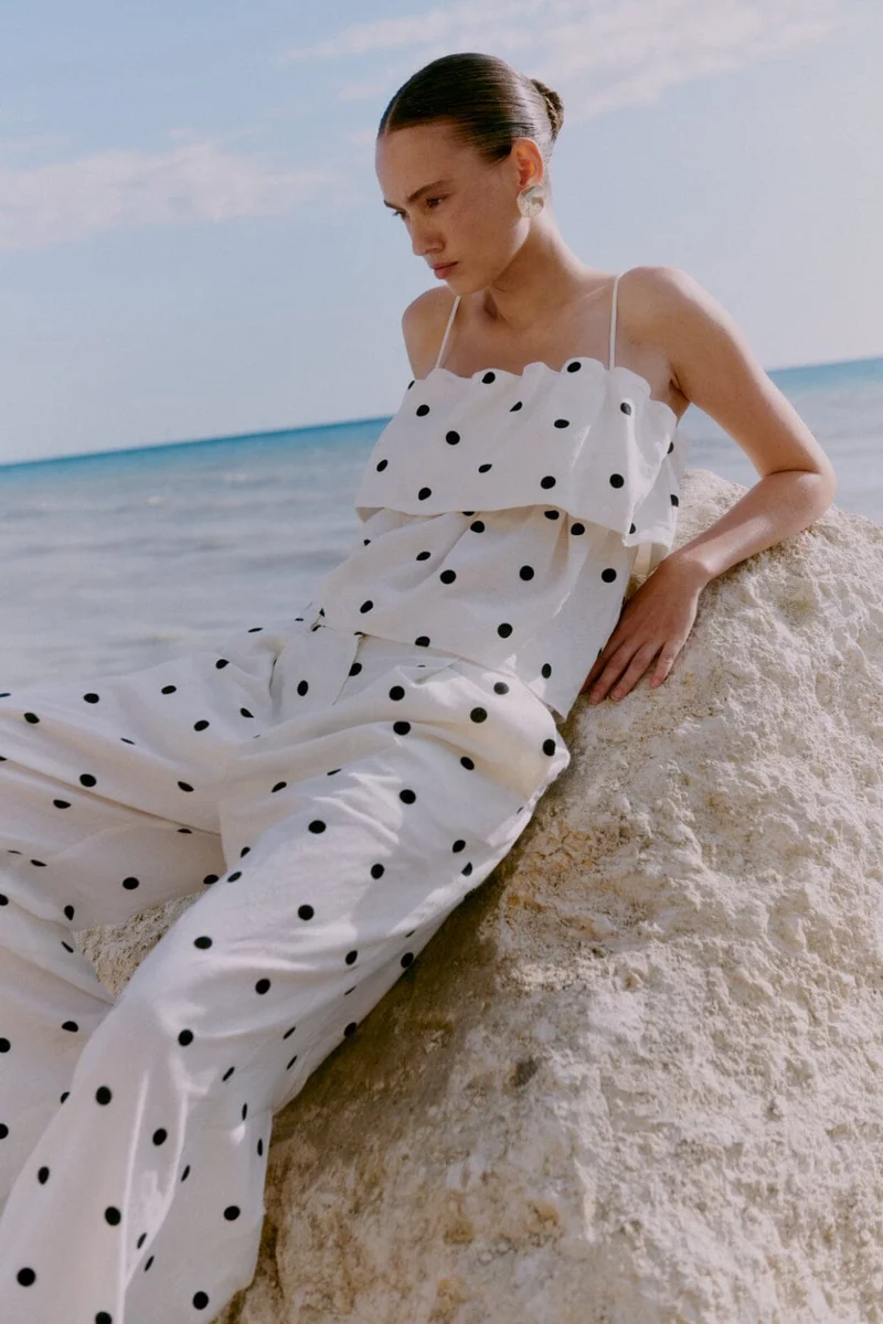 Second Female - Salliy Trousers 60845 - 1016 White Alyssum