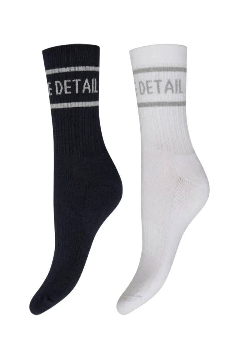 Hype The Detail - Tennis Sock 2-Pk 21491-80 - 9013 - Multifarvet
