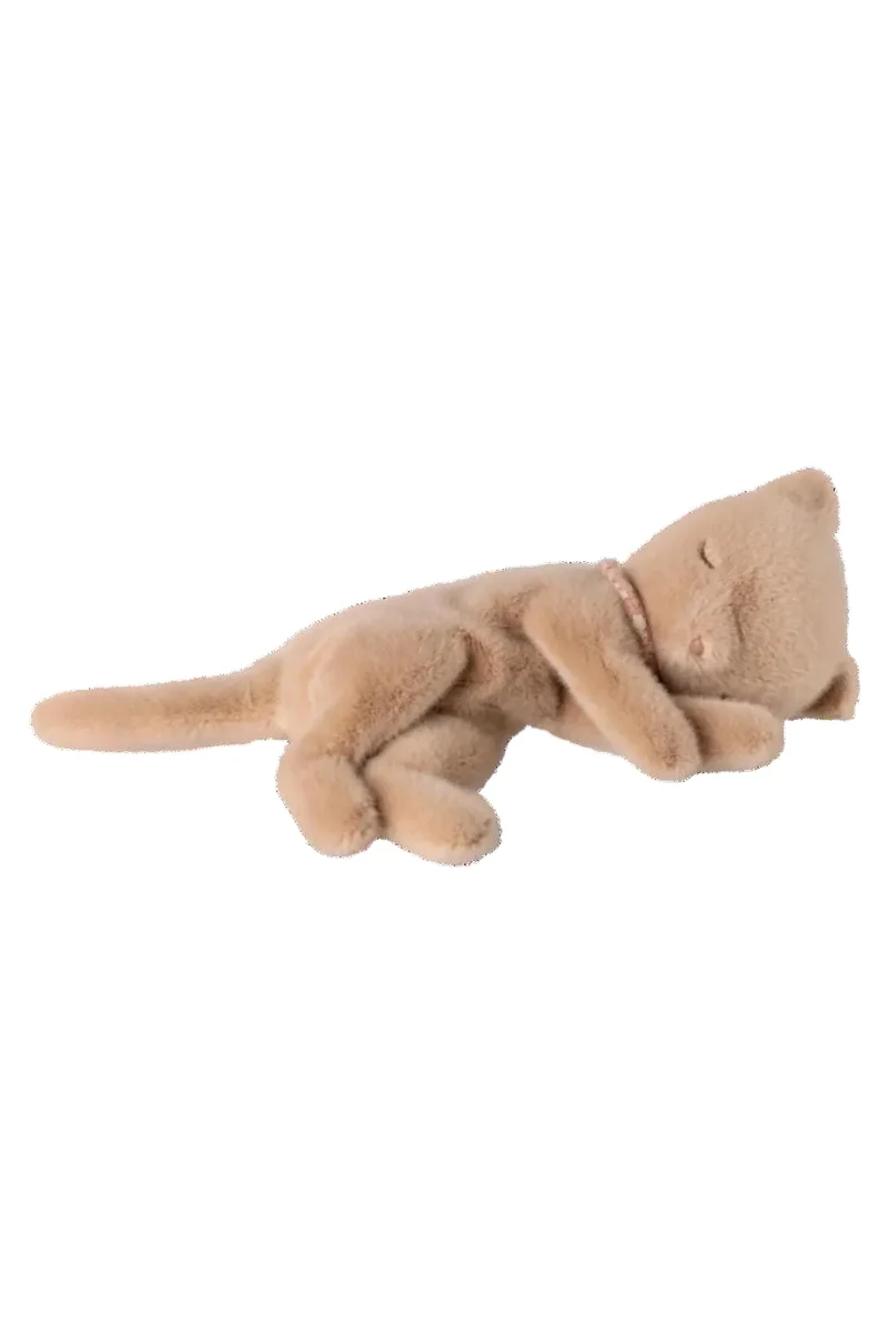 Maileg - Sovende Killing, Plys, Small - Fersken 16-6995-00
