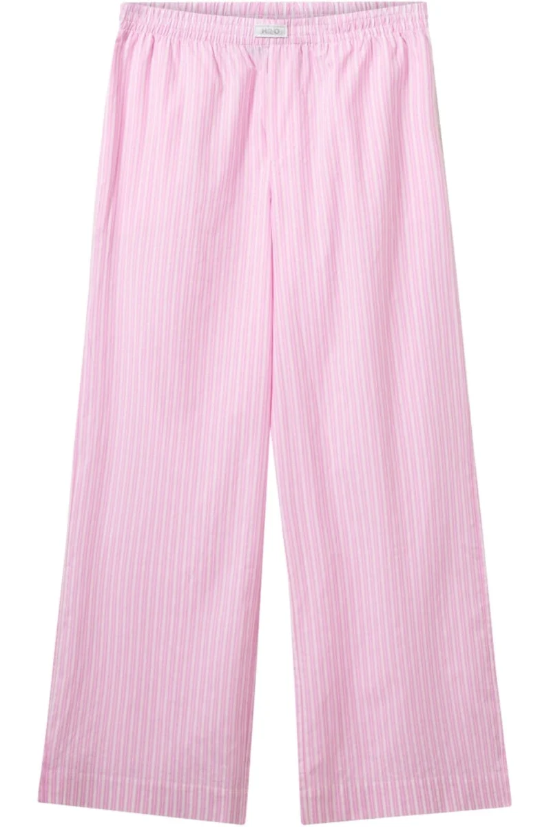 H2O - Rønne Essential Pajamas Pants 100166 - 7093 - Pink/White
