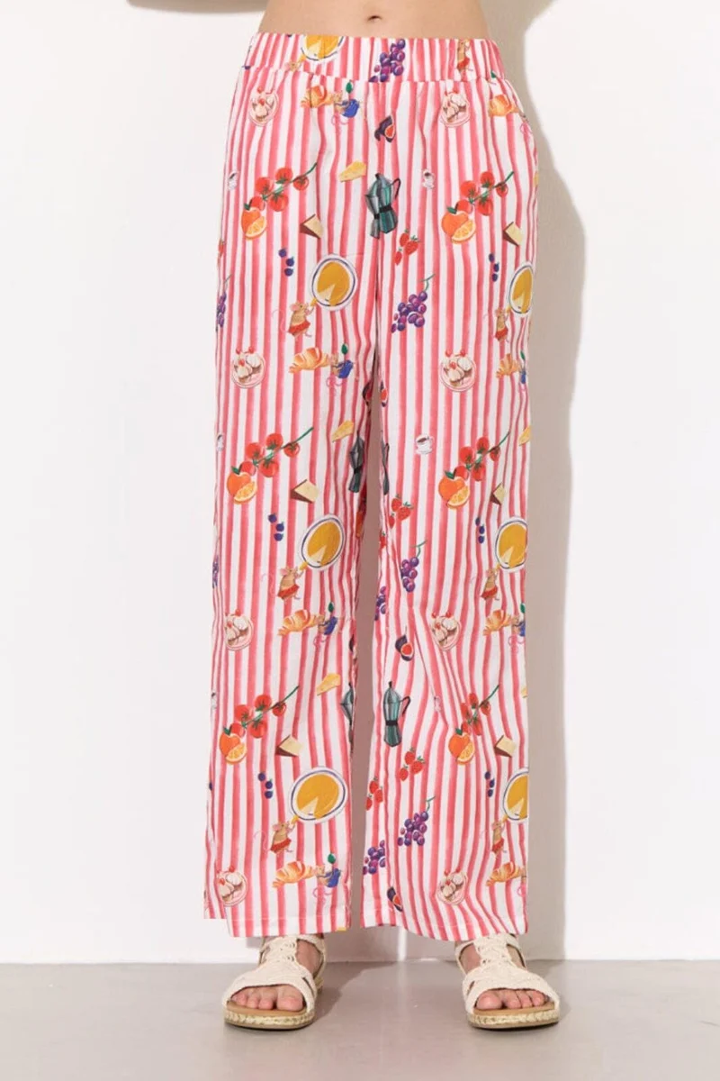 Hunkøn - Jess Trousers 26306 - Picnic Art Print