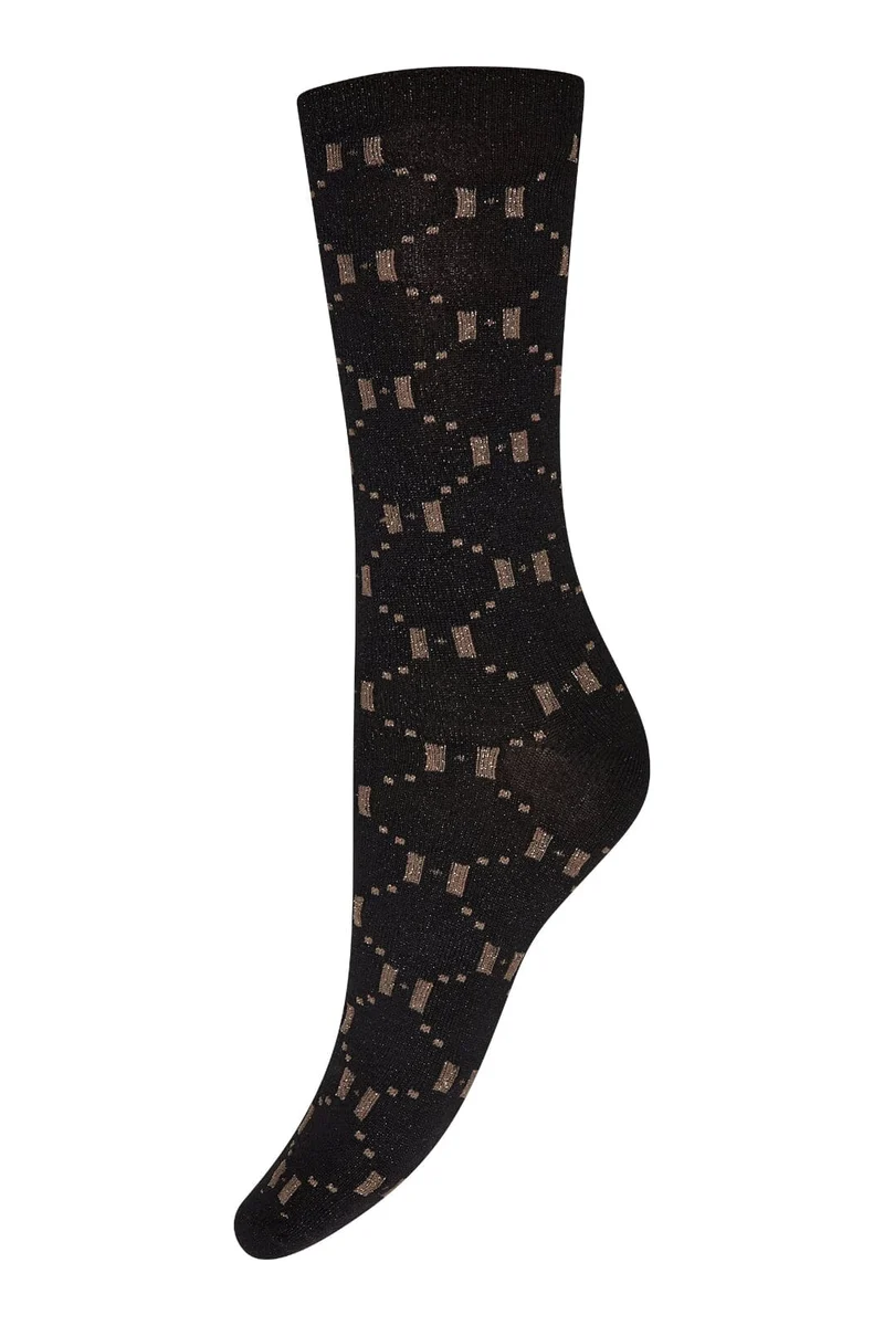 Hype The Detail - Socks W/Lurex 21561-75 - 1104 - Black