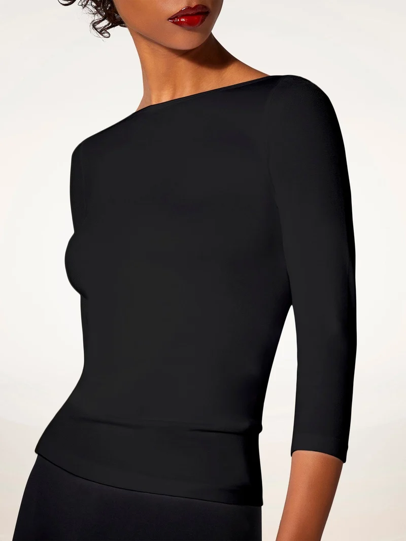 Wolford - Cordoba Top Long Sleeves55040 - 7005 Black