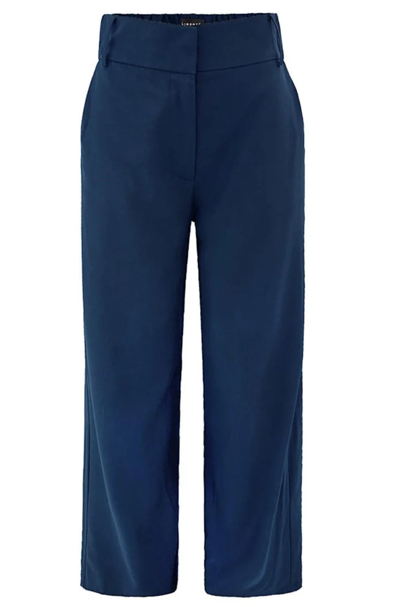 Liberte - Frede Wide Pants 22257 - Navy