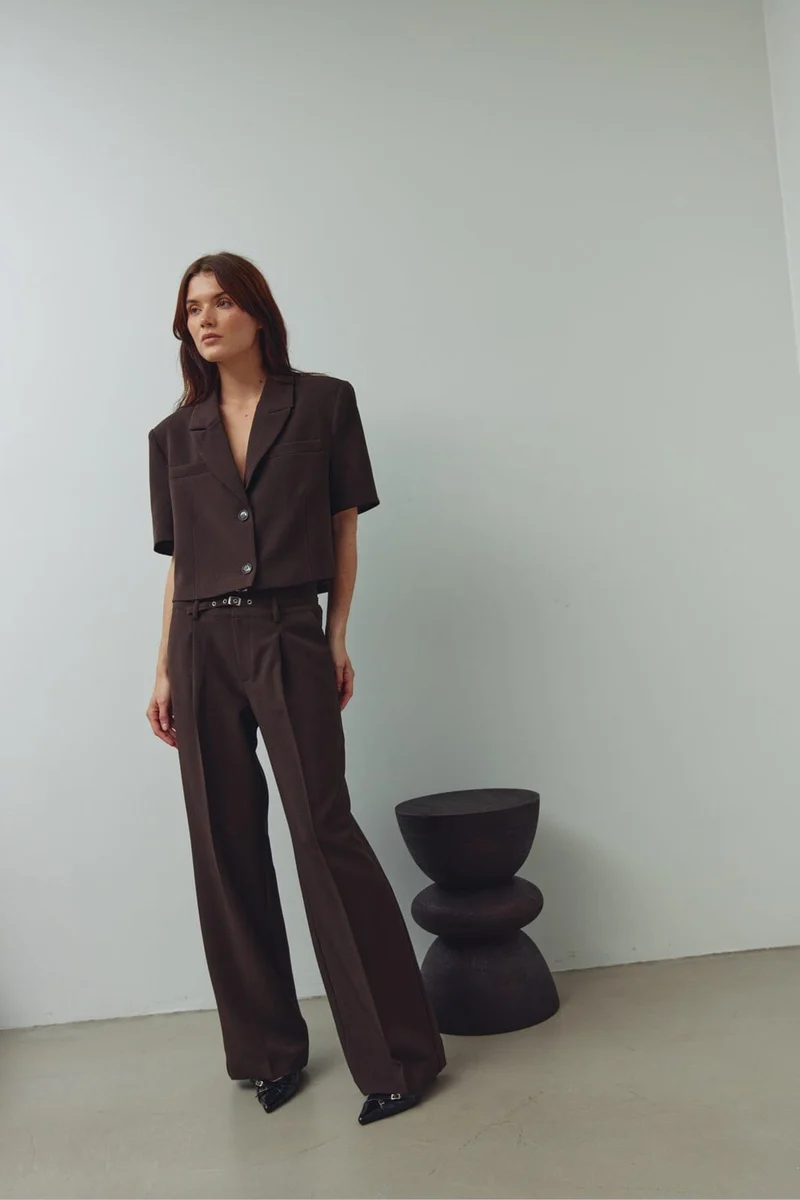 Noella - N-Darryl Pants 13860007 - 674 - Chocolate