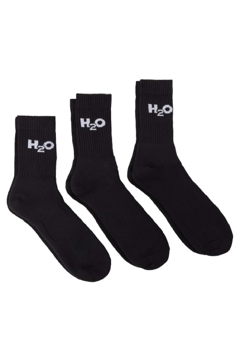 H2O - 3-Pack Sock - 3500 Black