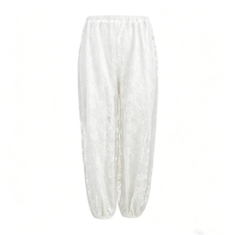 Dear Molly - Ballon Lace Pants 165142B - Off White
