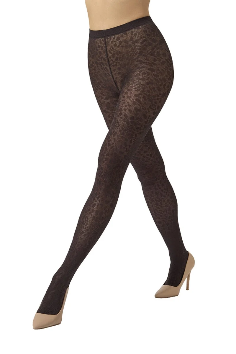 Wolford - Pantera Tights17658 - 4870 Dark Wood