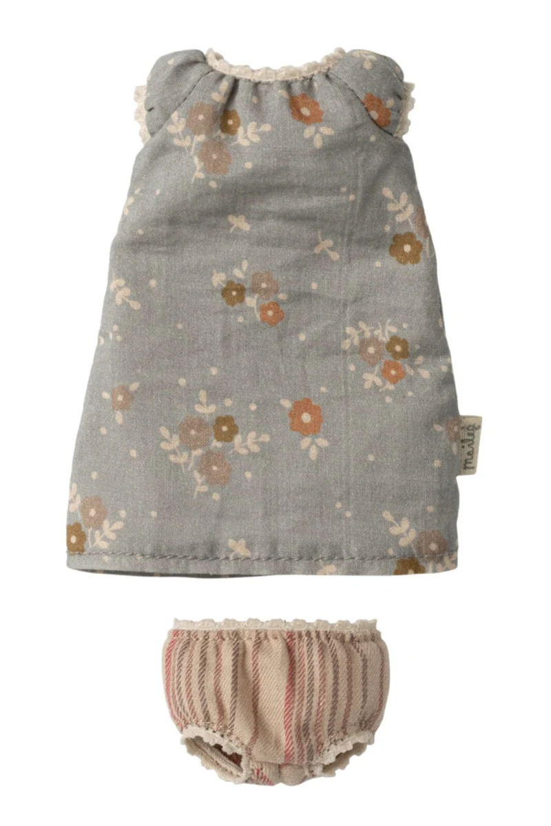 Maileg - Kjole, Størrelse 1 - Bunny Size 1