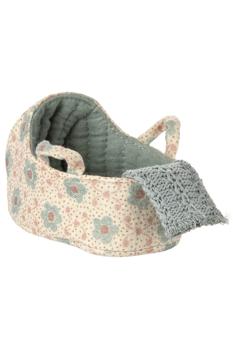 Maileg - Babylift, Baby Mus - Blå - Baby Mouse