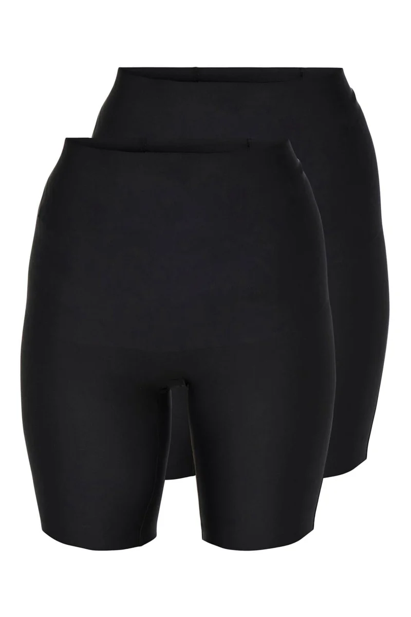 Only - Onltracy Shape Up 2Pack Bonded Shorts - 4251580 Black BLACK-BLACK