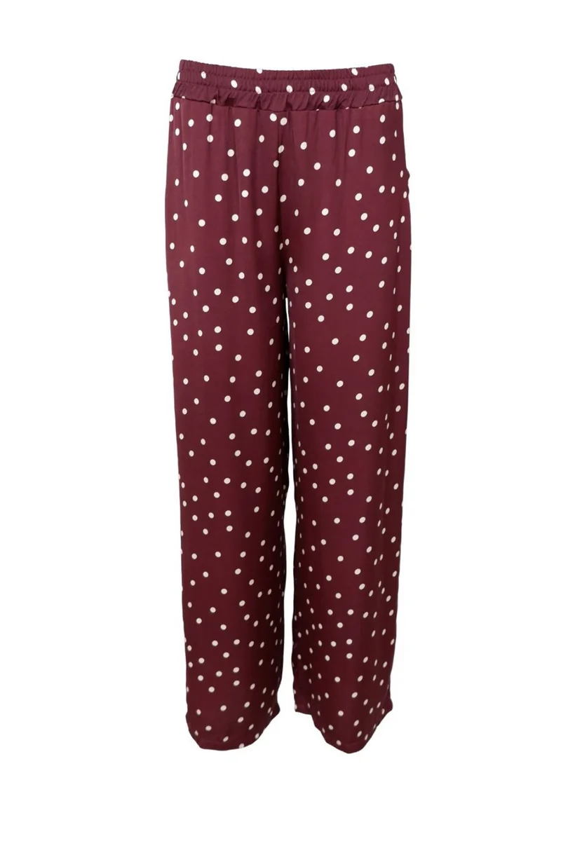 Black Colour - Bcvalery Pant 40994 - Plum