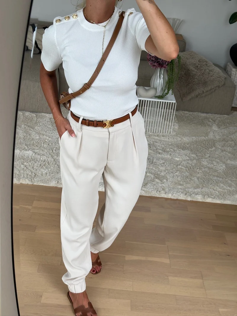 Valentin Studio - Pretty Pants - Ivory