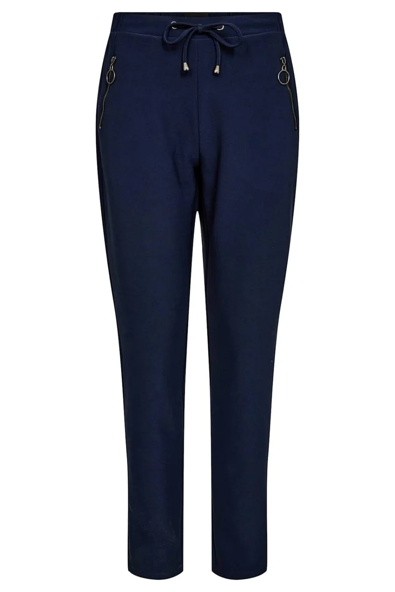 Liberte - Henne-Zip-Pants - Dark Navy