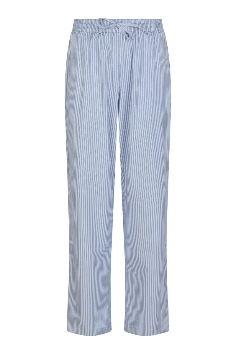 Neo Noir - Sonar Striped Pants 165075 - 145 - Light Blue