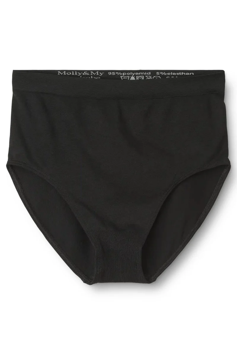 Molly&My Wardrobe - Luise High Brief / Maxi 1011 - Black